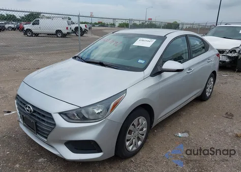 2018 Hyundai Accent Se из США, поврежденный, VIN 3KPC24A3XJE021938